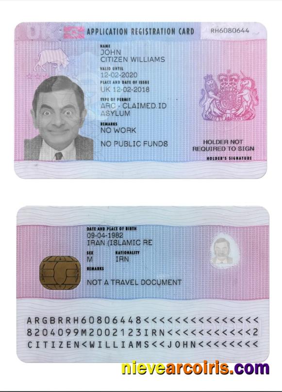 UNITED KINGDOM application registration